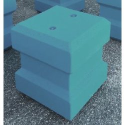 Bloc béton anti-intrusion - BLOCLEST 700 - lestage 850 kg - 700x700x700 mm