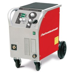 Poste à souder professionnel Schweisskraft PRO-MIG 251-4 AM - Compact, technologies avancées et polyvalence pour Fe, Al, CuSi3, CrNi