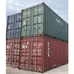 Conteneur maritime 20 pieds (6m) - neuf ou d'occasion - étanche ou non étanche - livraison avec déchargement