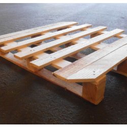 Palettes en bois, à dés à 4 entrées, normale ou inversée