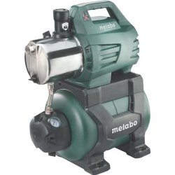 Surpresseur METABO HWW 6000/25 Inox - 6 000 l/h, 55 m, 8 m, 1 300 W, acier inoxydable, réservoir 24 l
