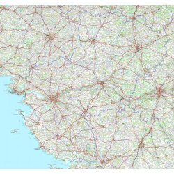 Carte pays de la loire michelin
