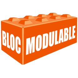 Bloc béton empilable 160X80  LEGO pour réaliser des cases de stockage de vrac
