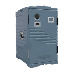 Armoire isotherme plastique gris 115L 61x43x81cm