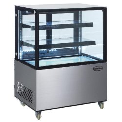 Vitrine réfrigérée vitrée a led capacité 270l - 7487.0015