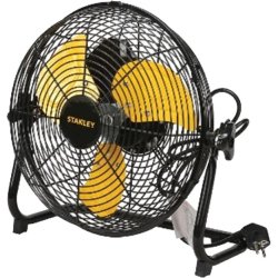 Ventilateur de sol - Brasseur d'air industriel STANLEY noir - 3 vitesses - 7 480 m3/h - 50 cm