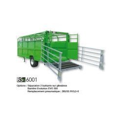 BSX - Bétaillères standard - Ponge - Pont ressort - Gammes 6 à 12 tonnes - 4 à 6,5 mètres