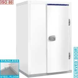 Chambre froide iso 80 - dim. int. 1240x1240xh1950 mm (2998 litres) - c3.5a/pm