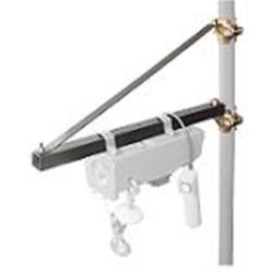 Potence pivotante en acier laqué - 500 kg - modèle PP75-500 - compatible avec PE495-990C