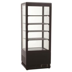 Vitrine réfrigératée Droite Noire 98L 7487.0180 Combisteel