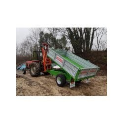 VCR40 P - Remorque agricole rabattable trilatérale Vendrame - Charge 5000 kg - PTAC 50 quintaux