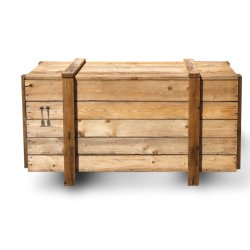 Caisses-palettes en bois - caisse anglaise - claire-voie ou pleine, en contreplaqué, OSB ou panneau de particule