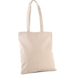 Sac shopping classique coton bio - longues poignées - Kimood - Réf: KI0262