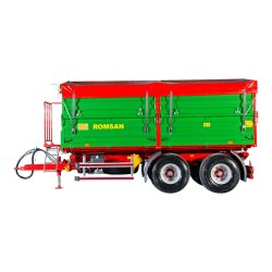 R 120 TASGA Benne agricole à tandem essieu - Romsan - capacité 12 000 kg