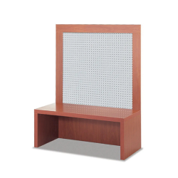 Vitrine 100/CBVA - Présentoir mural avec rangement intégré - Dimensions 104 x 46 x 140 cm