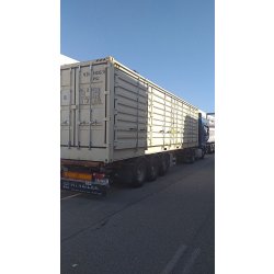 Conteneur maritime 40 pieds High Cube Open Side - Neuf - Étanche et prêt pour le transport