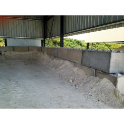 Bloc béton empilable Iribarren - réutilisable pour stockage et murs de soutènement