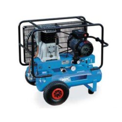 Compresseur air 3 CV ABAC - Cuve 2x11L - Débit réel 19 m3/h - Monophasé 230V