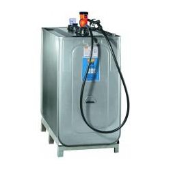 Station gasoil ECO - pompe électrique centrifuge 230V - Cuve acier galvanisé et PEHD