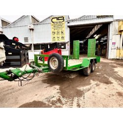 BOUVERET r23200 remorque porte engin 2 essieux 3,2t
