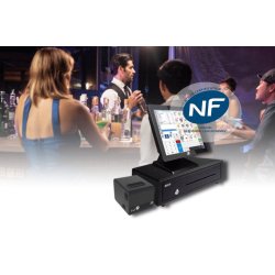 Caisse enregistreuse pour Discothèque et boîte de nuit - écran tactile 15" ou 10"