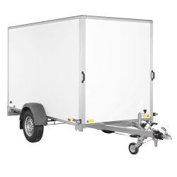 Remorque fourgon FW150 - Saris - Bois - 1500 kg - Simple essieu - Freinée