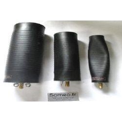 Obturateur haute pression 100 à 600 mm - caoutchouc NR-SBR renforcé Kevlar - contre-pression 3 Bar