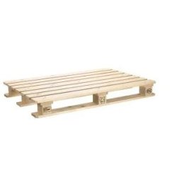 Palette en bois neuve ou reconditionnée - CP2 - 1200x800x138 mm - Charge statique 2500 kg, dynamique 1250 kg
