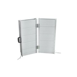 Rampe pliable en aluminium - 153cm x 74cm - Capacité 250kg - Modèle RDP40102
