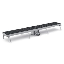 Caniveau de sol pour cuisine professionnelle 1331 - 7075.0135