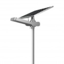 Lampadaire solaire LED autonome 50W 18V - panneau 80Wc - idéal pour éclairage public et urbain