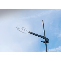 Mât d'éclairage public cylindro-conique saint-pierre / hauteur 6 - 8 m / en aluminium