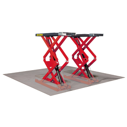 Pont élévateur à double ciseaux pour véhicules légers - Erco 351 T - Portée max. 3500 kg