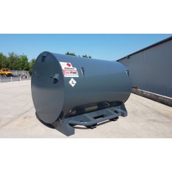 Station transportable Fuelstore 4500 litres - acier double paroi - conforme aux réglementations environnementales