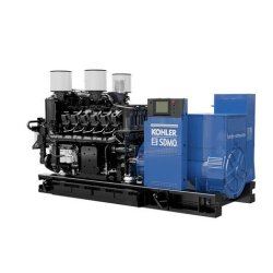 Groupe électrogène industriel KD2000-F - Kohler - 1818 kVA - moteur KD62V12-5AFS - classe G3 - 50 Hz