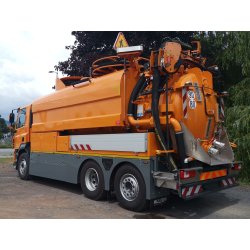 Tornadeo - hydrocureur avec système de recyclage d'eau pour gros travaux de curage de réseaux