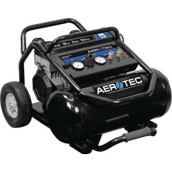 Compresseur Aerotec SUPERTECH Silent - 240 l/min - 8 bar - 1,5 kW - 230 V - 50 Hz - 20 L - sans huile - niveau sonore réduit