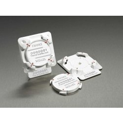 Scellé Straplock F.7115 - pour feuillard plastique - Polystyrène cristal - Numérotation laser