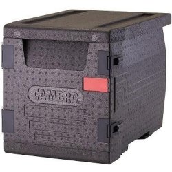 Boîte isotherme à chargement frontal - CAMBRO - 60 ou 86 litres - Polypropylène expansé, ergonomique et empilable