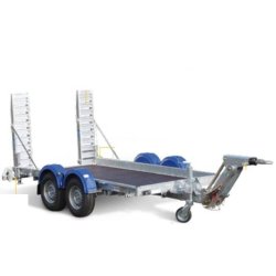 Remorque porte engin pour le transport de mini pelles et d'engins compacts - Série TPG