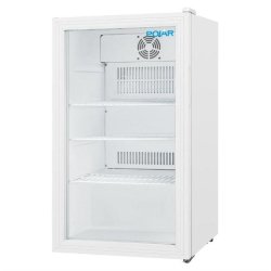 Vitrine réfrigérée positive 90 Litres, 1 porte vitrée, blanche, 85 W, 220 V - MONO