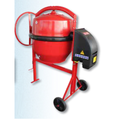 Bétonnière GN 165 - moteur monophasé 230V - cuve 160L - malaxage 130L