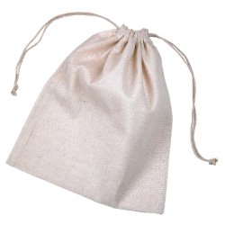 ECOLOMIQUE - 50 Pcs - Sac en coton multiusage 250 x 300 mm - beige textile 294COVRAC2530