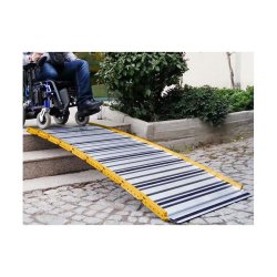 Rampe d'accès modulaire et enroulable Roll Up
