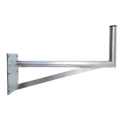 Jumbo80 Bras Coudé Grand Déport 80 Cm Diamètre 50 Mm Fixation Antenne Parabole Satellite Mur Toit Usage Non Intensif Hdsat - 3665476606391