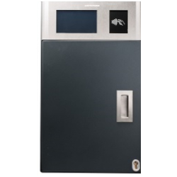 Armoire électronique de gestion des clefs - 24 trousseaux - écran tactile 7" - lecteur de badges MIFARE - 30 étiquettes
