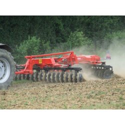 Déchaumeur à disque Sol-V 32-66-23 - Quivogne - 32 disques, 3,60 m de largeur de travail, autoporteur lourd