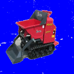 Mini Dumper sur chenilles HS 400 - 500Kg - Moteur Honda essence 6,5HP - Auto-chargeur et système d'élévation