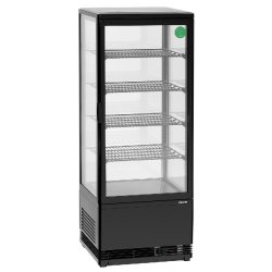 Mini-vitrine réfrigérée 98L - SW - Marque Bartscher - 40,60 kg