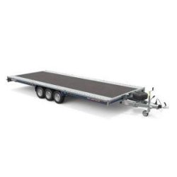 Plateau nu Connect - 600x243 cm - 3500 kg PTC - 3 essieux - Brian James